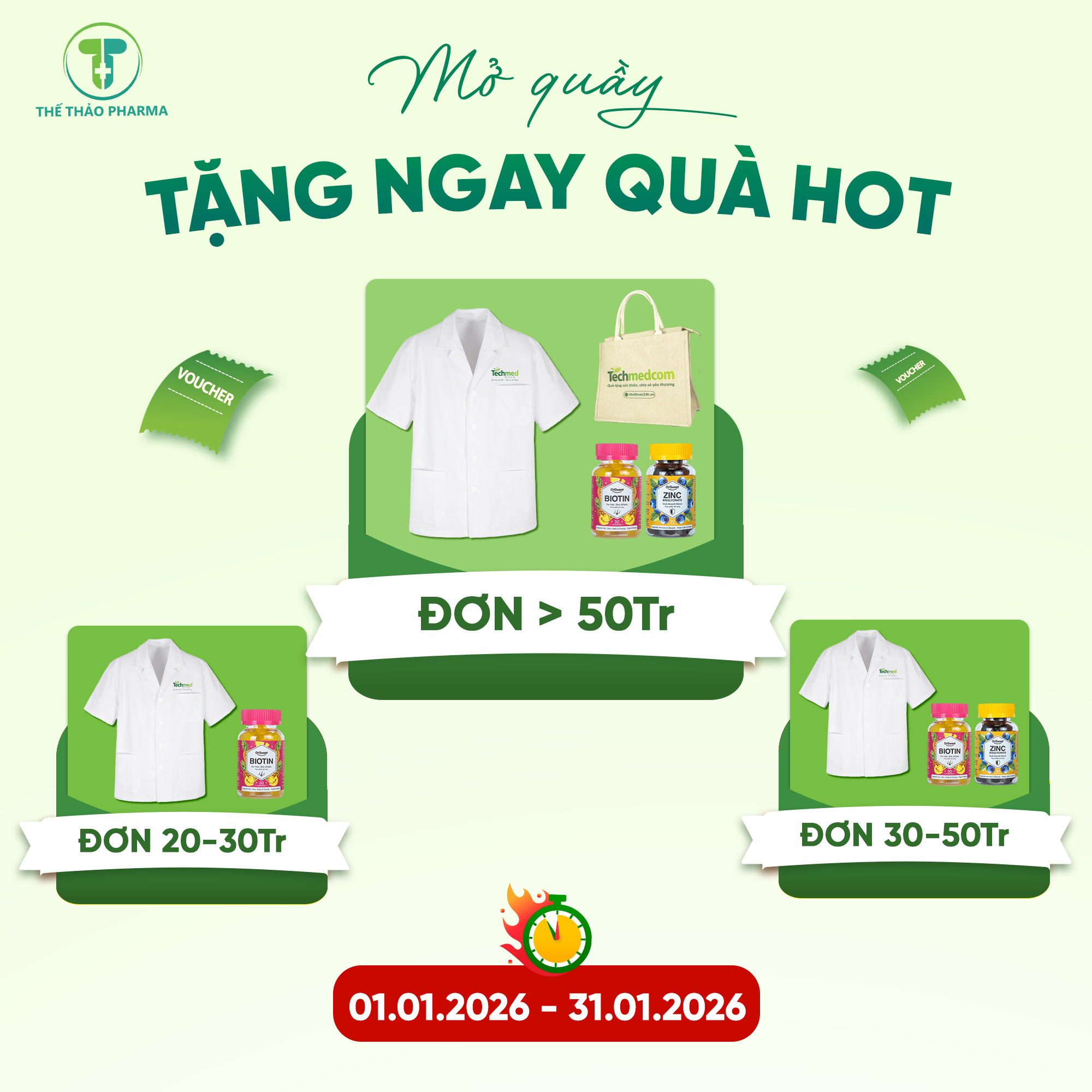 MỞ QUẦY HÔM NAY - NHẬN QUÀ ĐẦY TAY